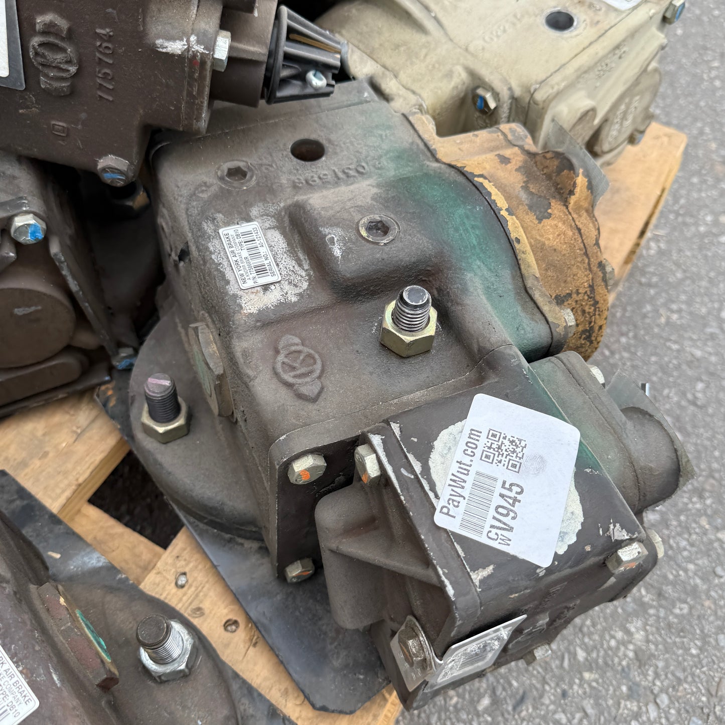 NEW YORK AIR BRAKE (22 Units) Railroad Air Brake Valves, Train Parts (AS-IS)