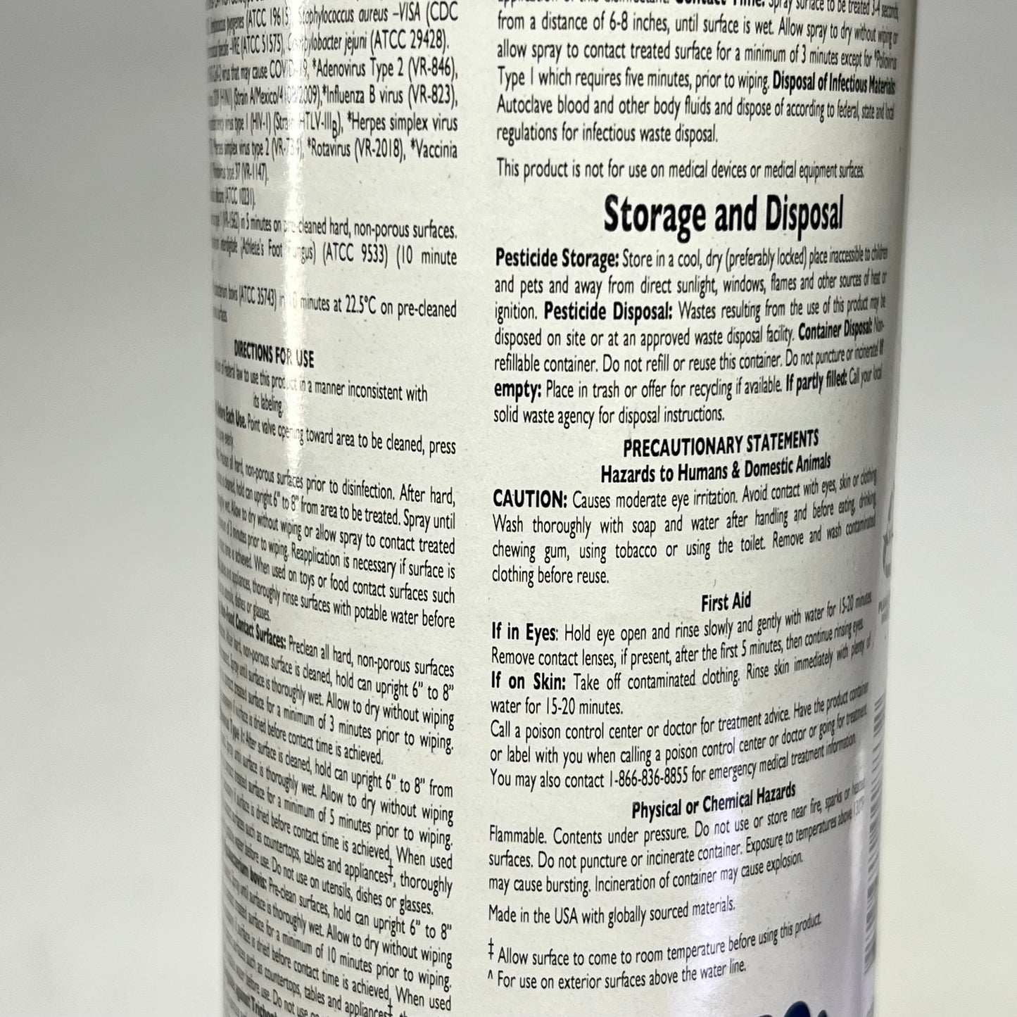 PRO LINK (2 PACK) Disinfectant Spray Multi Surface Disinfectant Lemon Scent 17oz