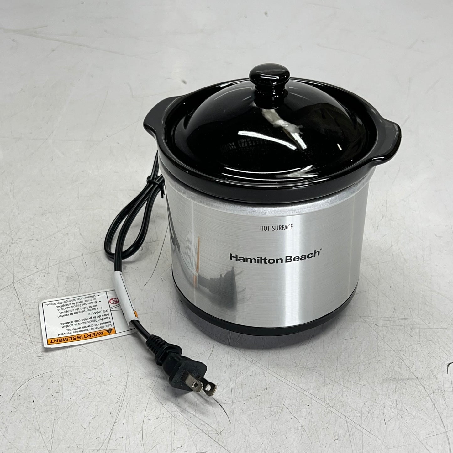 HAMILTON BEACH Stay or Go Programmable Slow Cooker W/ Party Dipper 7 qt 33477FG