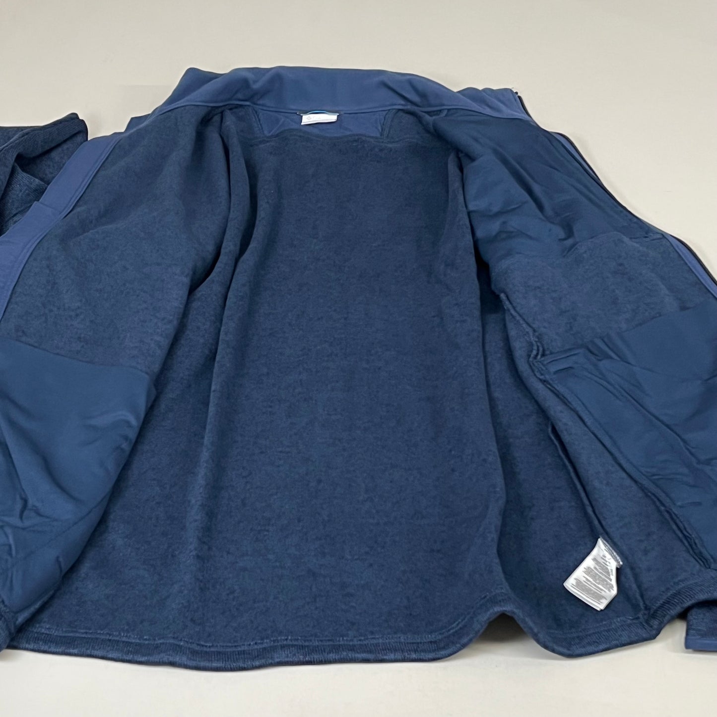 COLUMBIA Sweater Weather Fleece Full Zip Jacket Men's Sz XL Heather Blue