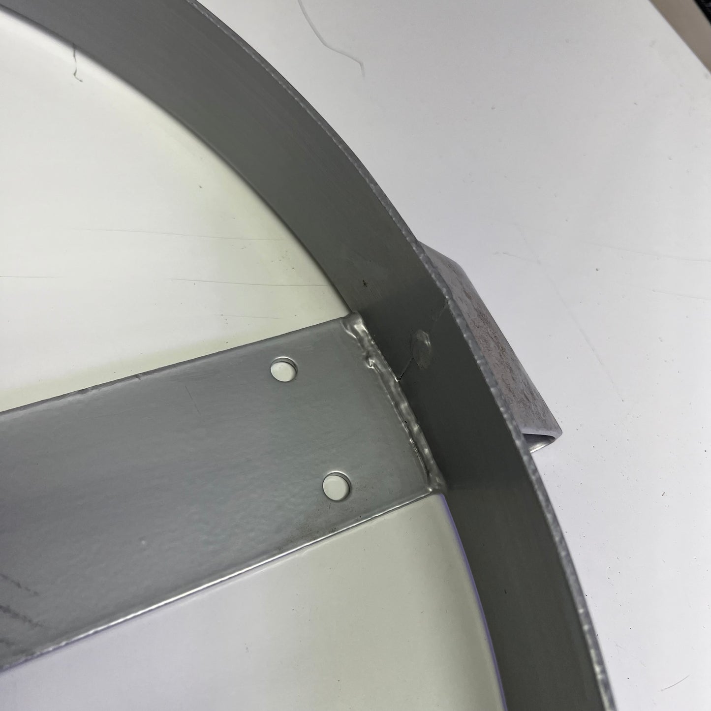 PENTAGON 55 Gallon Drum Dolly W/ Hardware 26.5" x 26.5" Gray 83-DT5493 5042