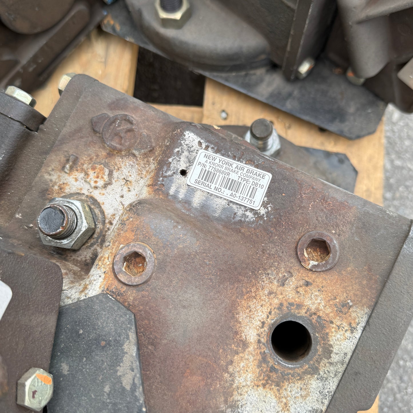 NEW YORK AIR BRAKE (22 Units) Railroad Air Brake Valves, Train Parts (AS-IS)