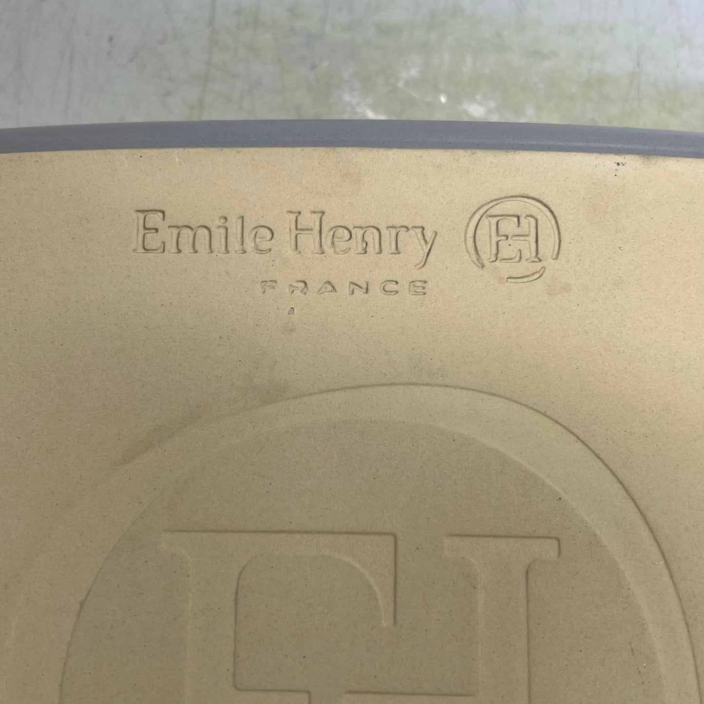 EMILIE HENRY Modern Rectangular Baker 17.75" x 11" x 3" Pearl Grey EH819627