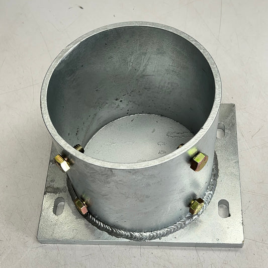 PLP Mpm G2 Pipe Cap Assembly Solar Mounting System 6"x4" Silver 5950061-HGS-VERZ