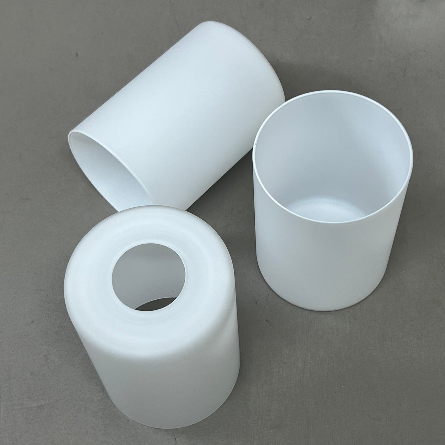 TRANS GLOBE 3-Light Glass Drum Shaded Vanity Bar 6"x22"x7.5" Black 70523 (New Other- Slightly Distressed Packaging)