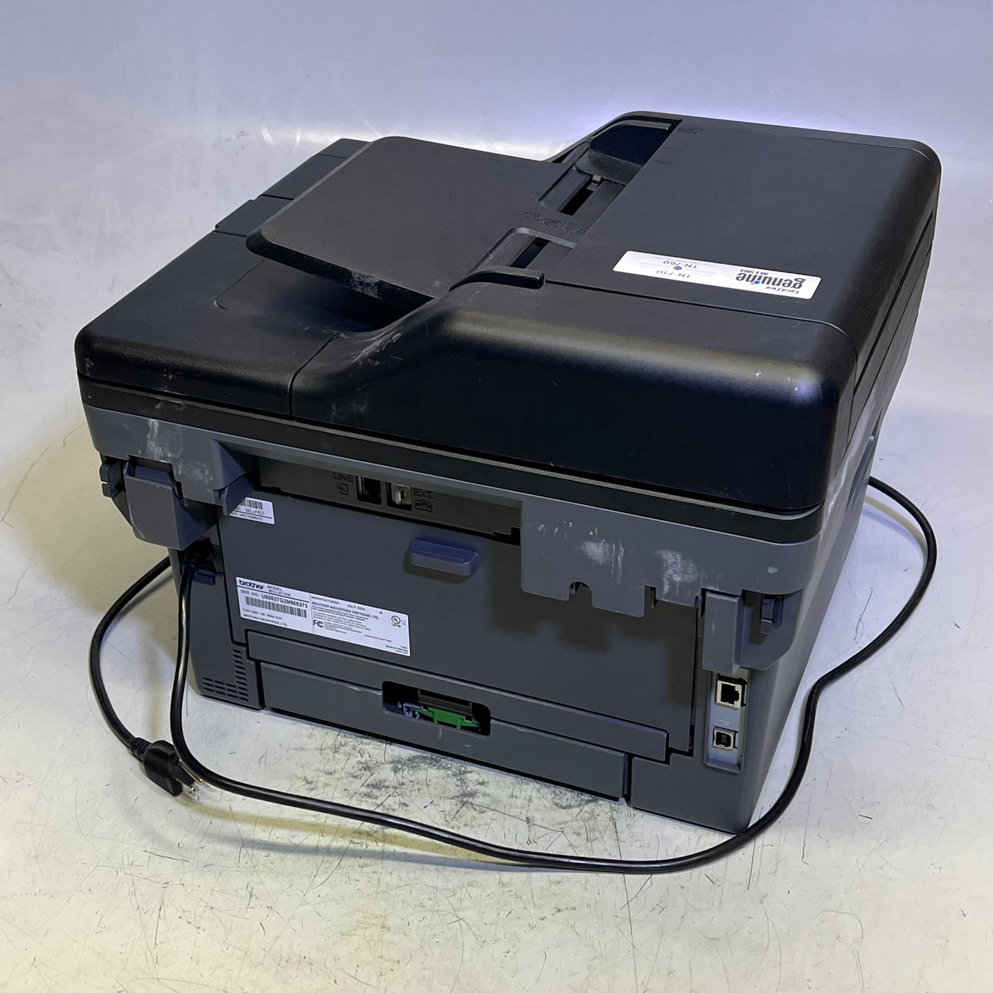 ZA@ BROHTER Wireless Black & White All-In-One Laser Printer (DISCONTINUED) Black MFC-L2717DW (AS-IS)