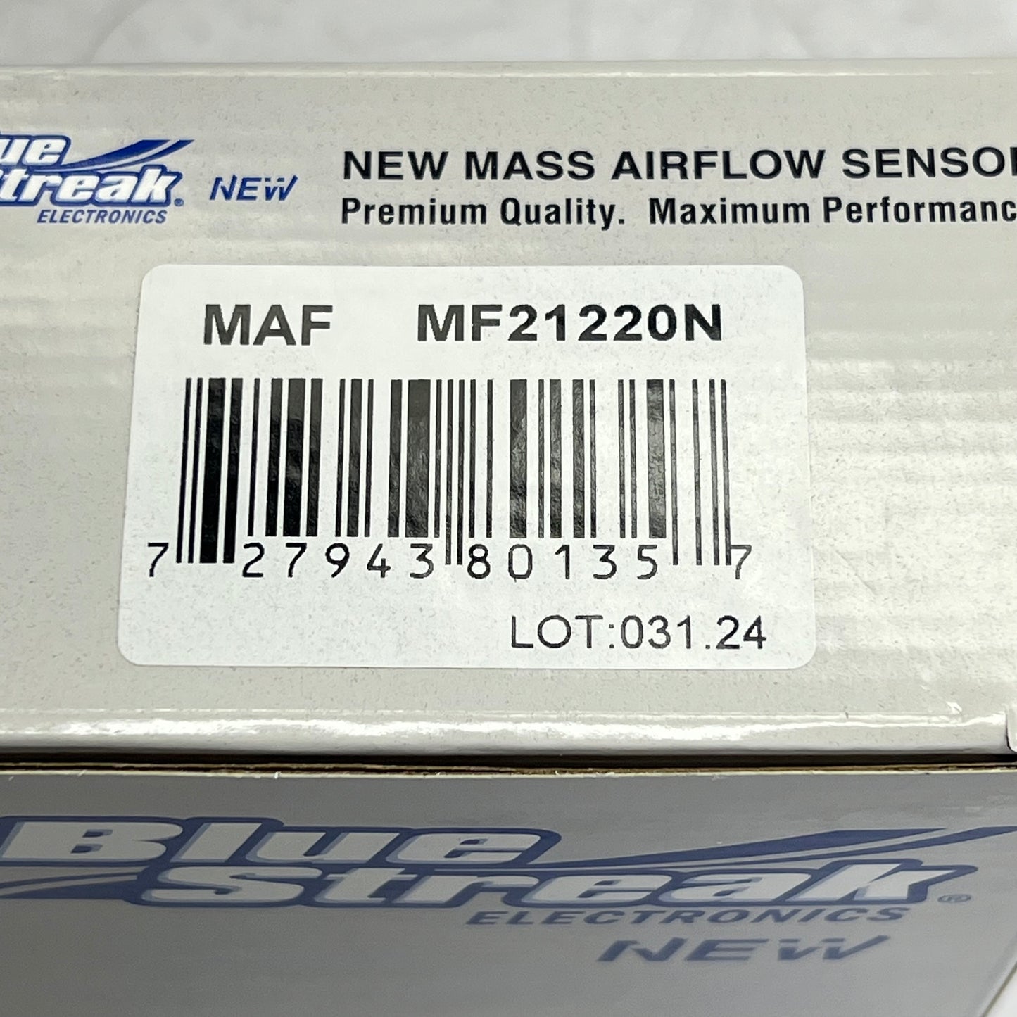 BLUE STREAK Clamp on Mass Airflow Sensor for BMW & Mini Vehicles  MF21220N