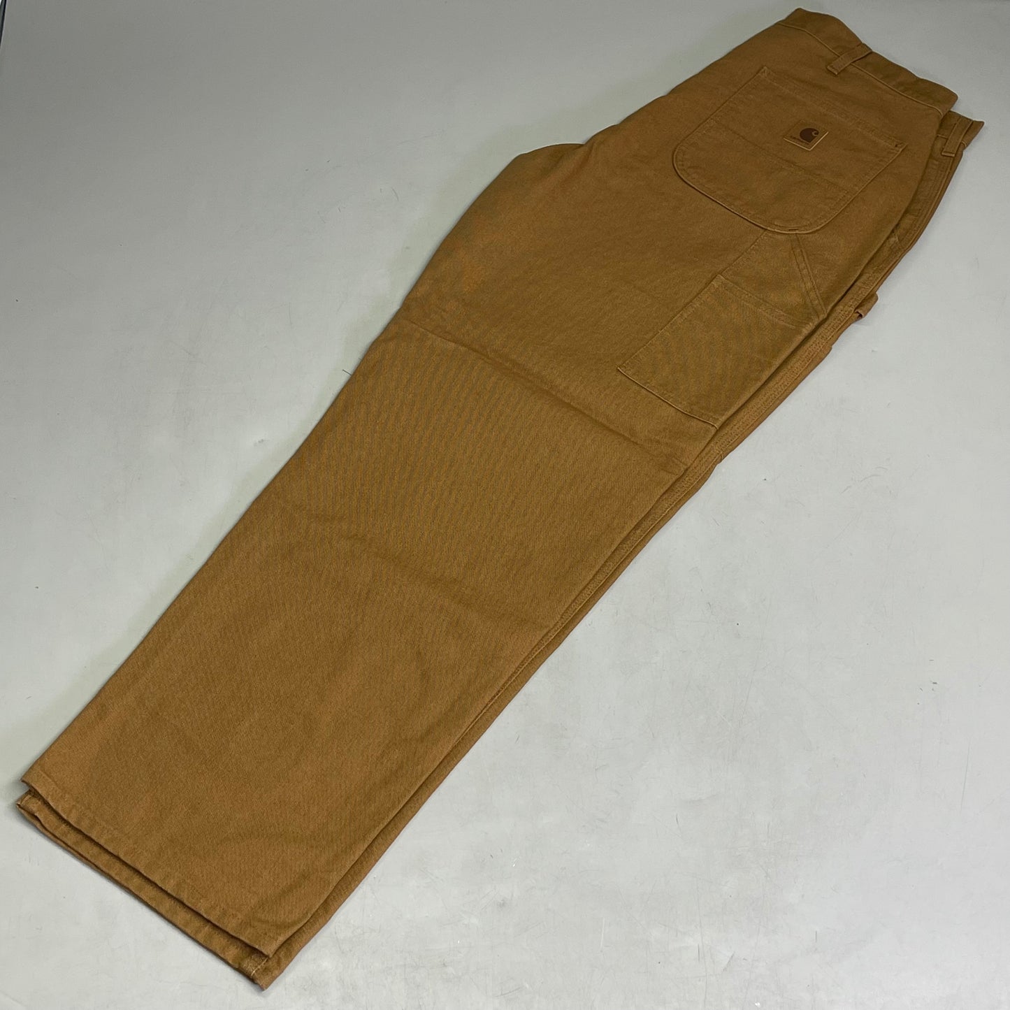 CARHARTT Loose Fit Washed Duck Utility Work Pant Men's Sz W36xL30 Brown BN0011-M