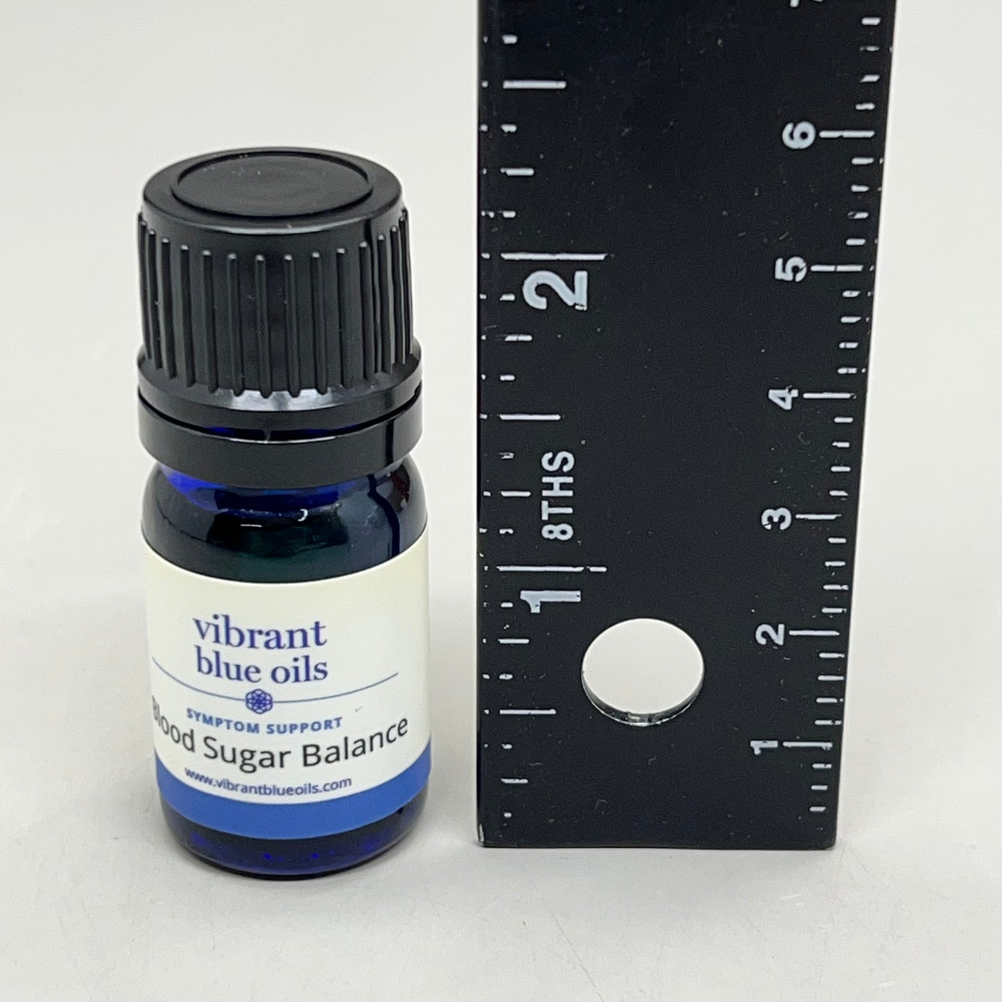 VIBRANT BLUE OILS Symptom Support Blood Sugar Balance Organic Essential Oil 5 mL