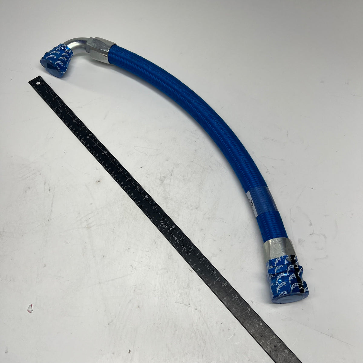 GHX INDUSTRIAL Cooler To Transmission Hose Assembly Blue 46-20B1014-0240