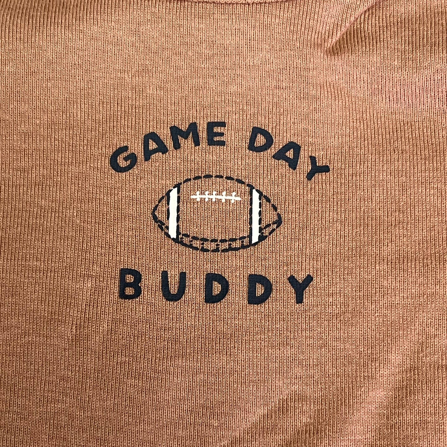 CARTERS (SET OF 3) Game Day Outfits Baby Boy's Sz 3M Brown/White/Navy 1S99120