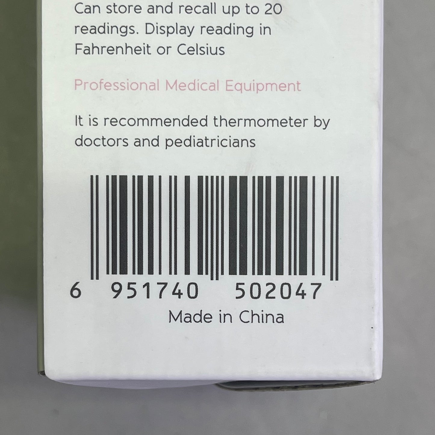 JUMPER Non-Contact Infrared Thermometer For Humans & Objects *USA SELLER* JPD-FR202