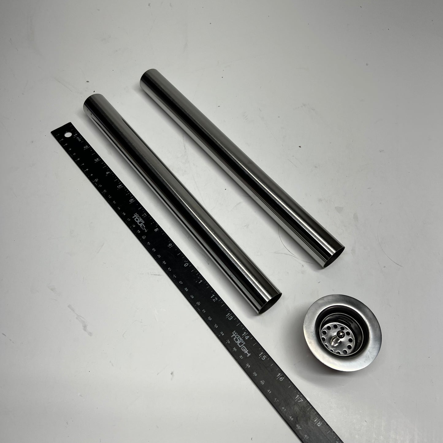 STEELTON Underbar Dump Sink 2" Drain 15"x18 3/4" 304 Stainless Steel 522B11014