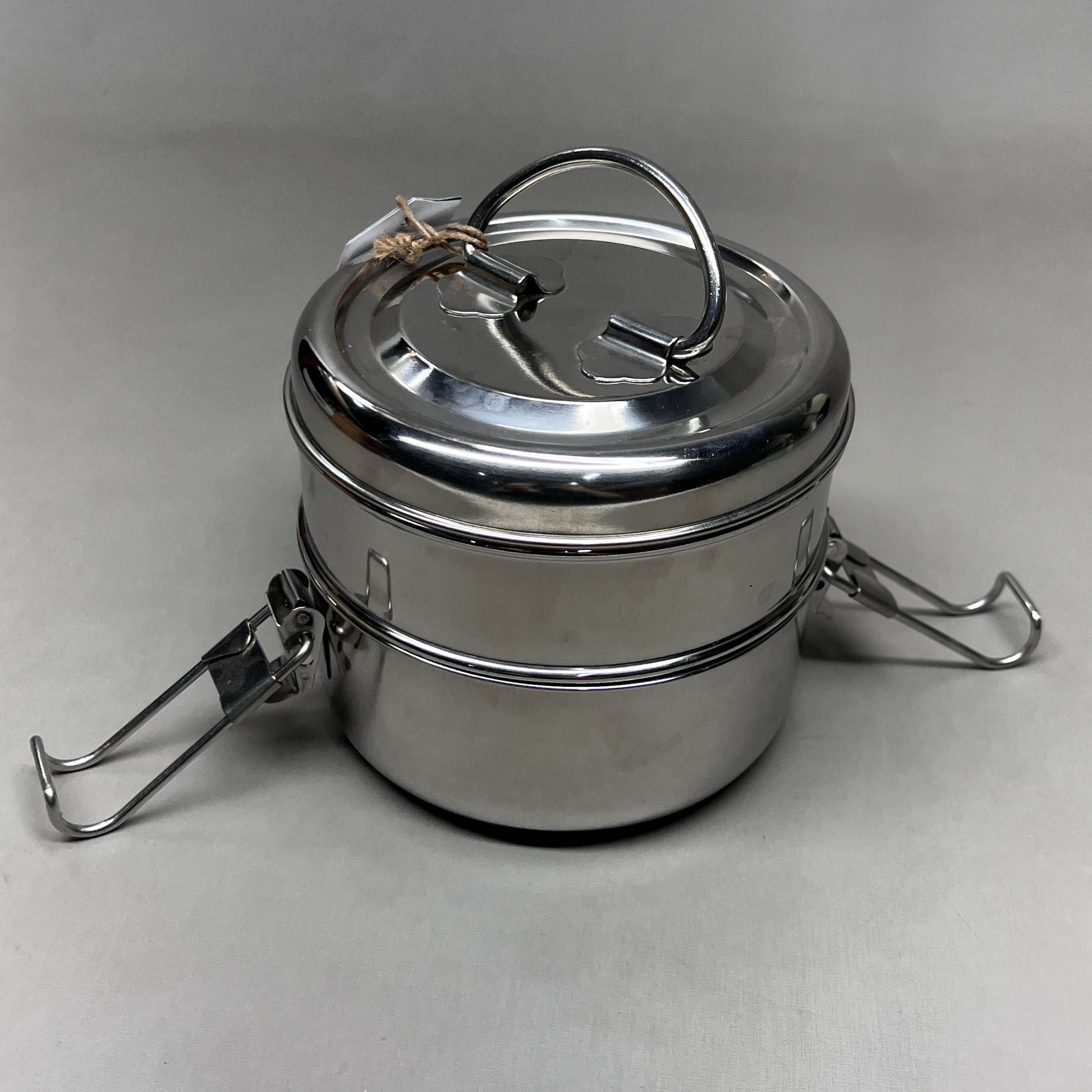 4 Tier Indian-Tiffin Stainless Steel Small to Medium Tiffin Lunch Box