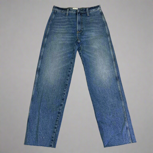 BOYISH BY HER Straight Leg Pant Classic Women's Sz 26 Freaks (Medium Washed)