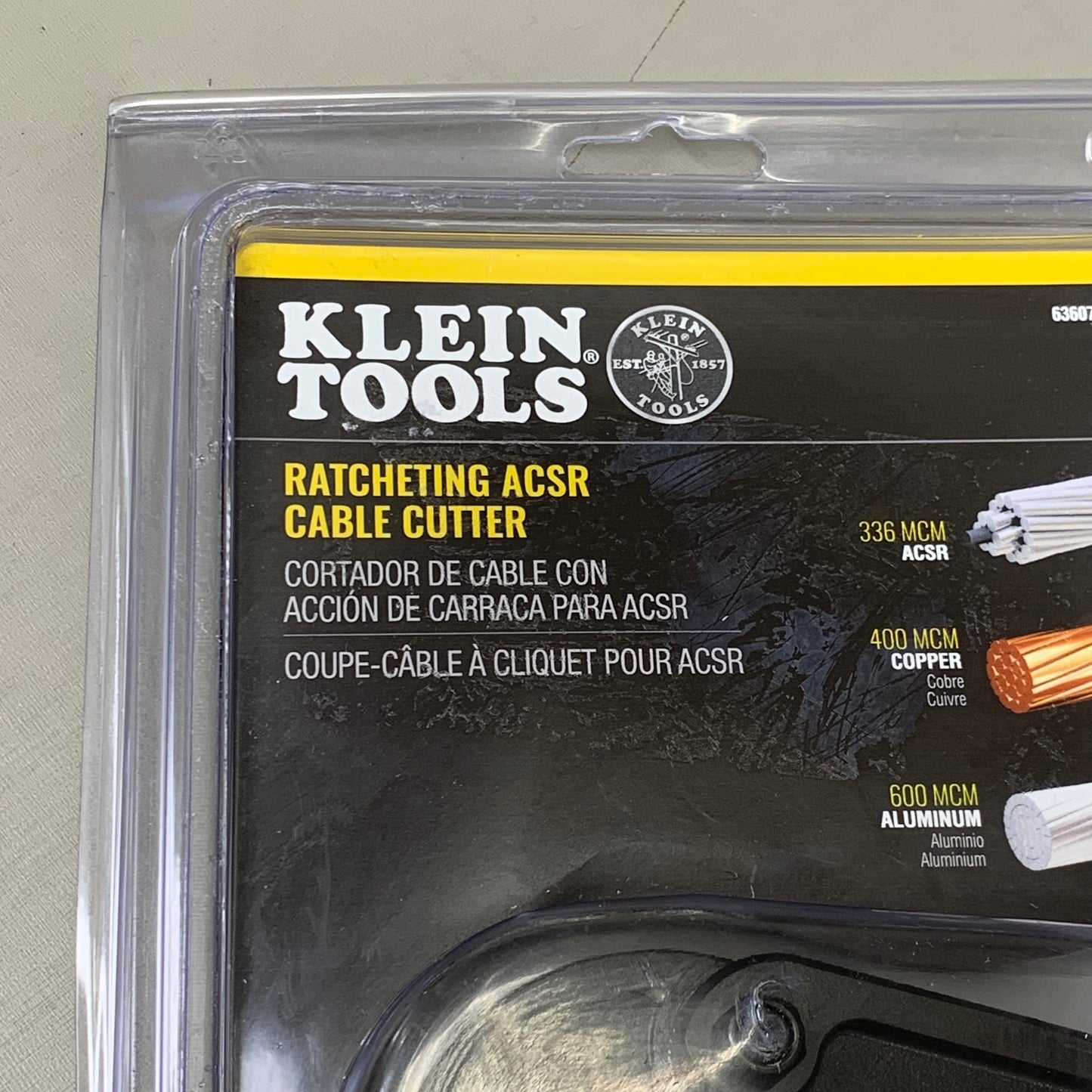 KLEIN TOOLS Ratcheting ACSR Cable Cutter 63607 PayWut