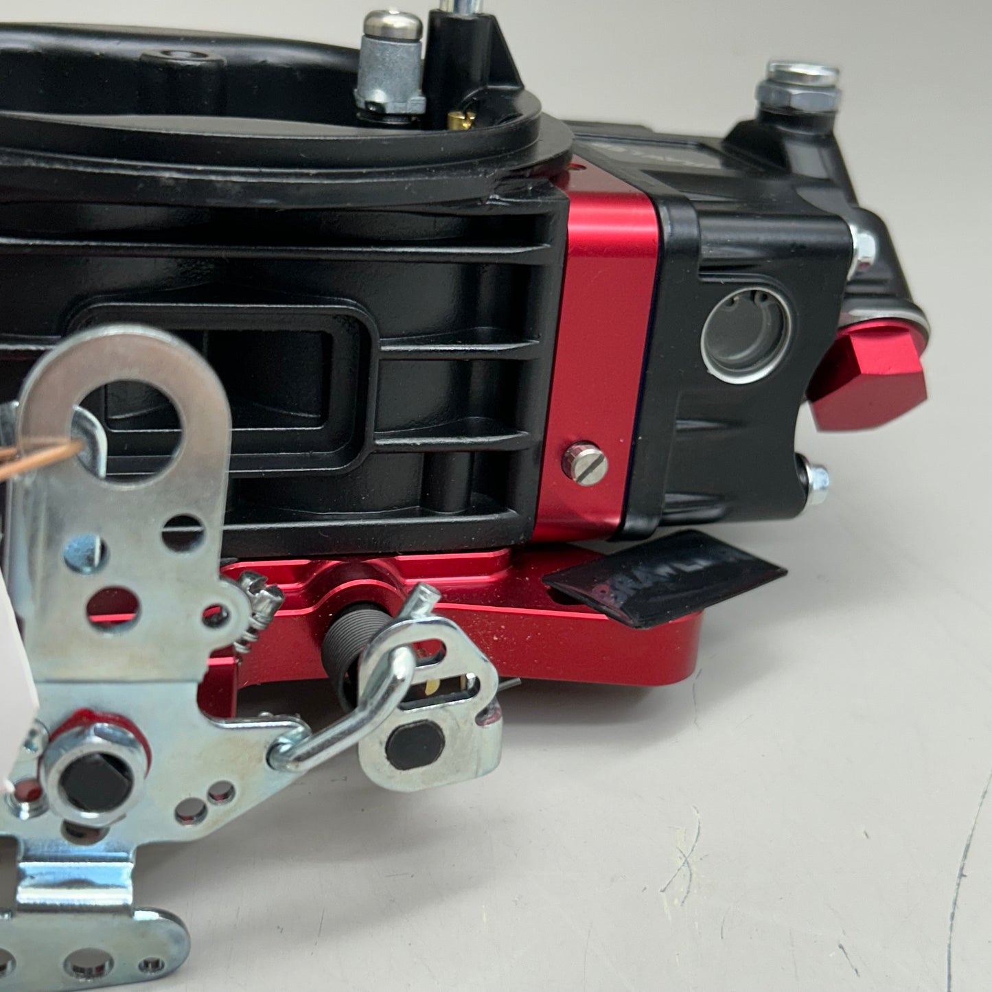 BRAWLER Race Carburetor Mechanical Secondary Red/Black BR67331-1