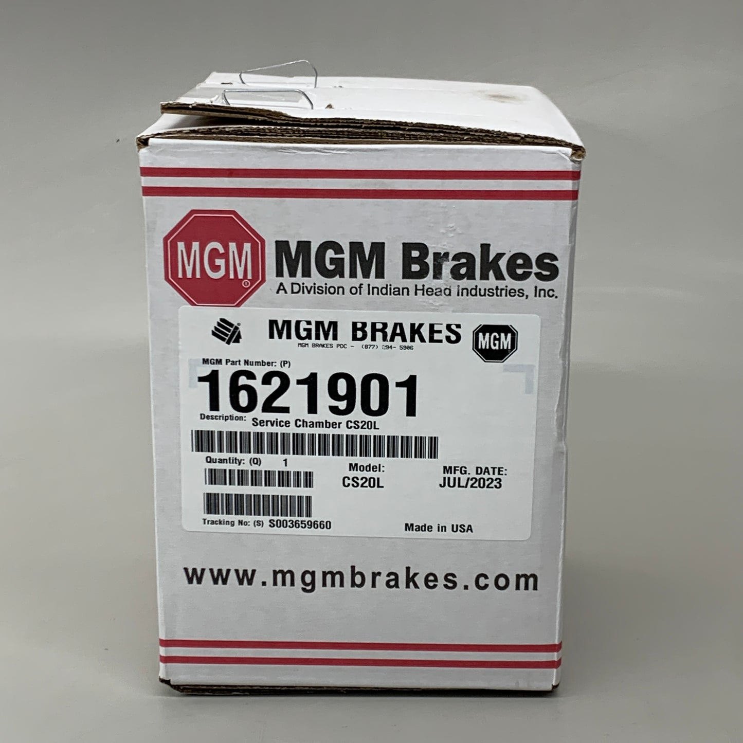 MGM BRAKES S-Cam Brakes (Drum) Long Stroke-Service Chambers Aftermarket 1621901