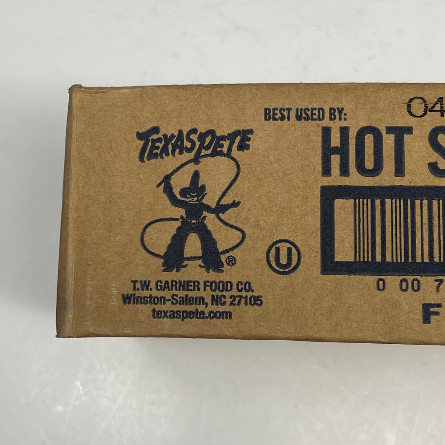 ZA@ TEXAS PETE (200 PACK) Individually Wrapped Hot Sauce Packets  7g Each BB 04/27