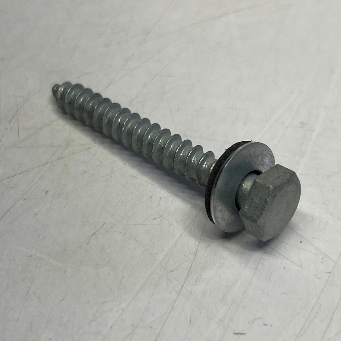 (200 SCREWS) Metal Roofing Screws Sz 2-1/2" Galvanized Hex Head