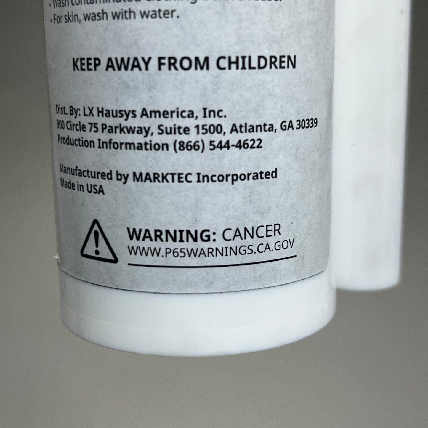 LX HAUSYS Adhesive for Solid Surface Quarts Viatera H-Macs H255 SLA/Gray 205 mL