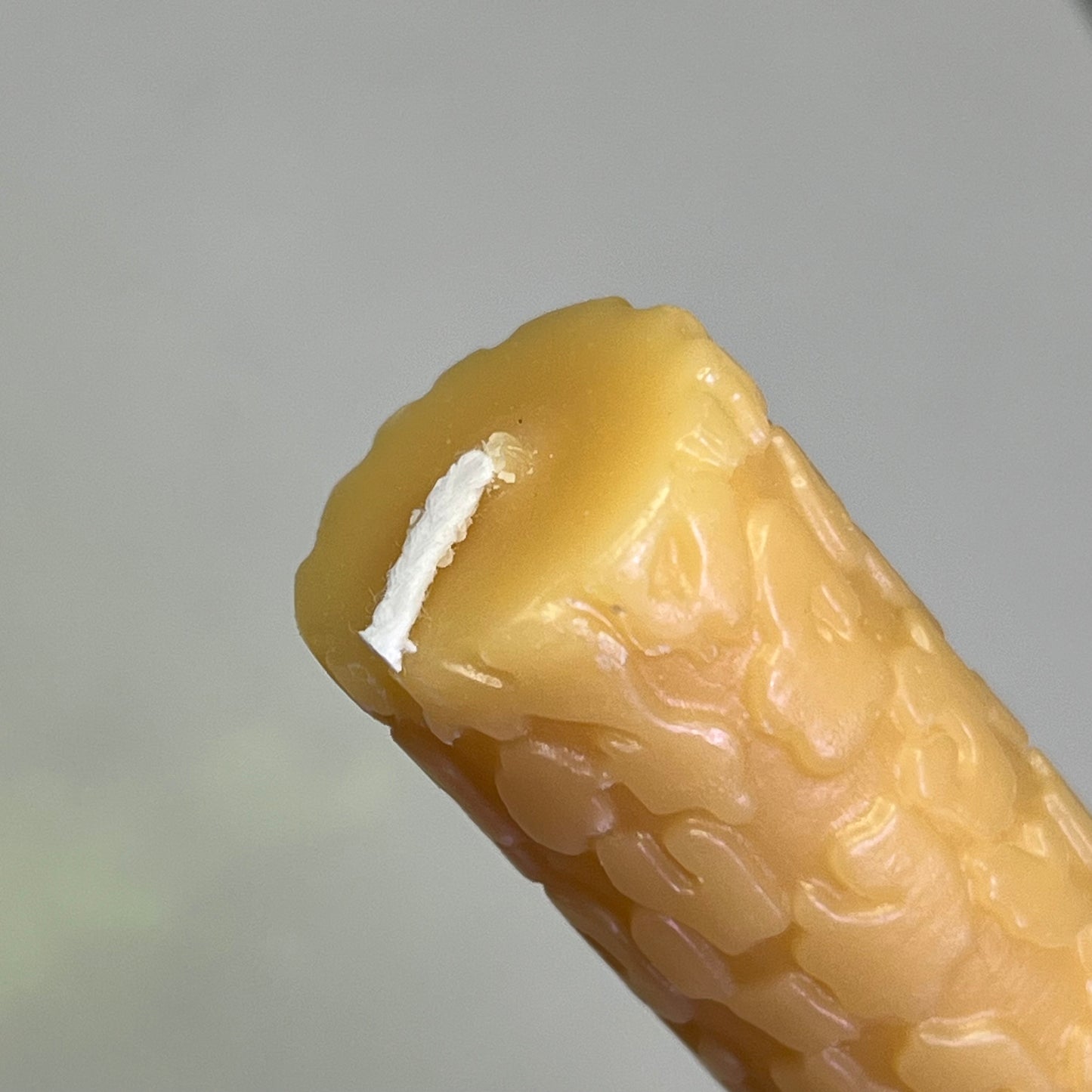 CREATIVE CO-OP (2 PACK) Leopard Print Taper Candles Unscented 10" Tan CD2231