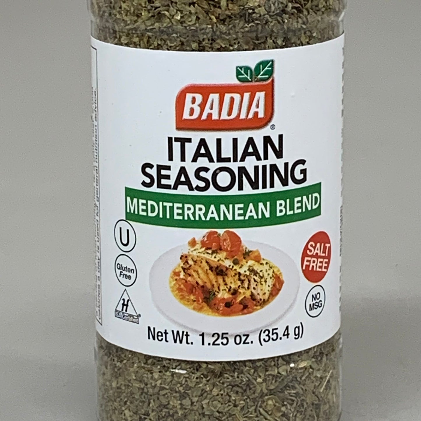 BADIA (6 PACK) Gourmet Blend Italian Seasonings Mediterranean BB 09/29 1.25 Oz