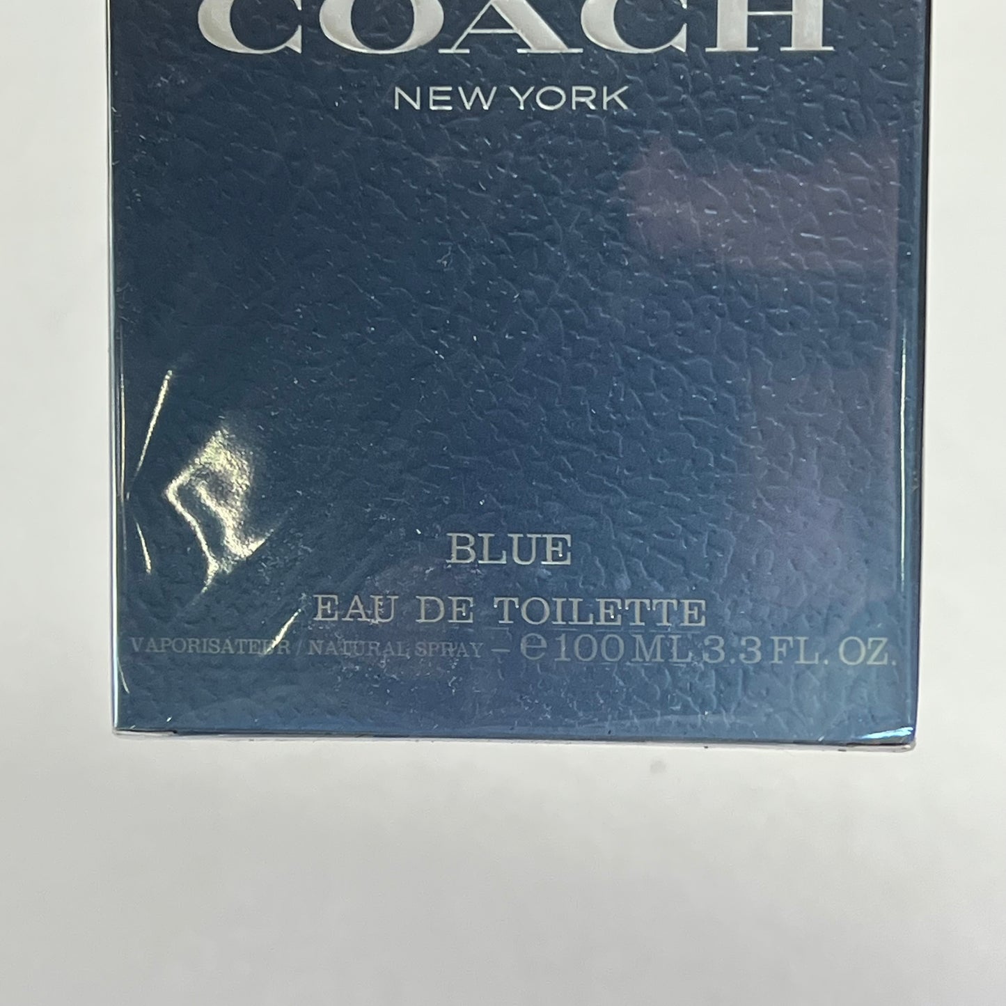 COACH Men's Cologne Blue Eau De Toilette Lime & Absinthe Oils Top Notes 3.3 oz