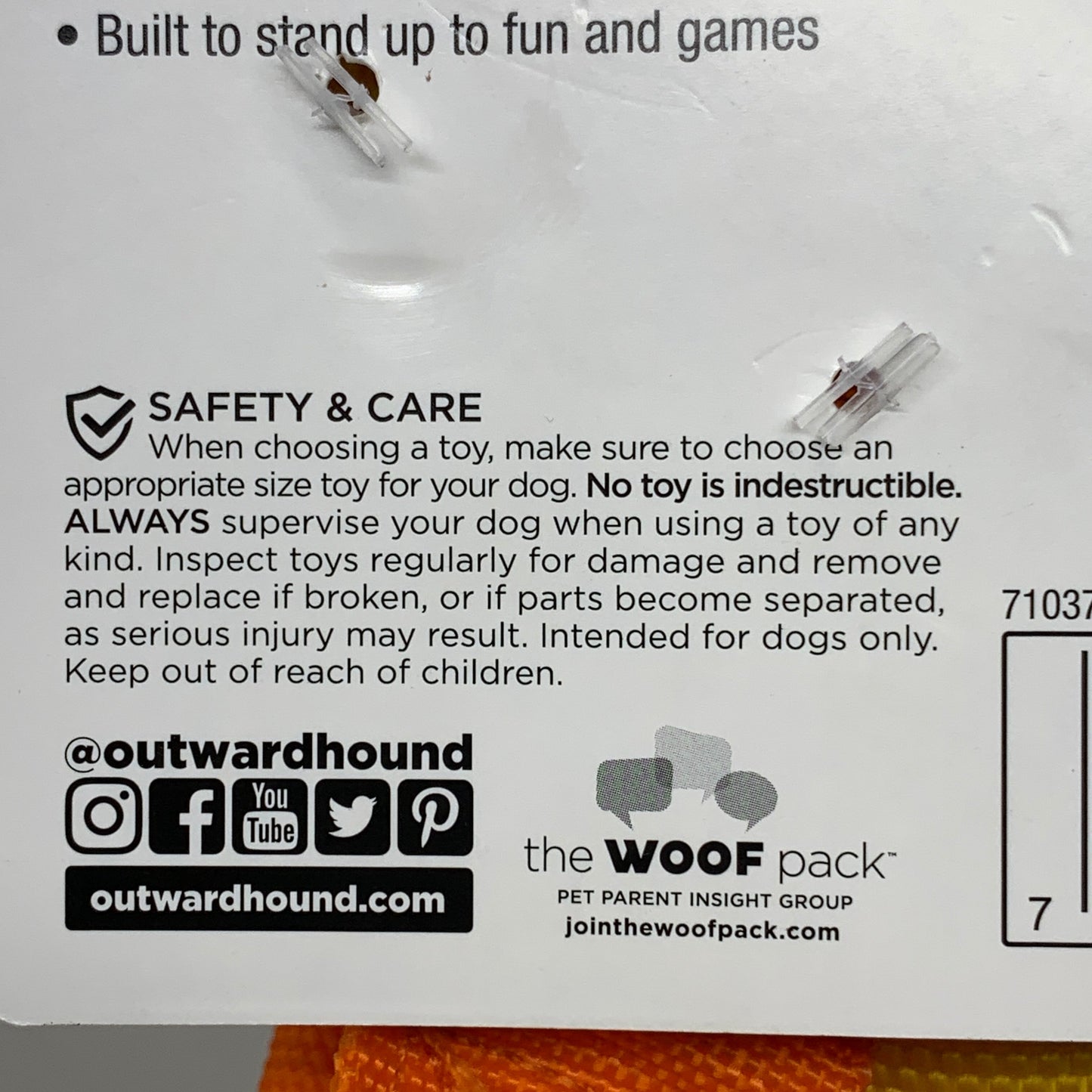 ZA@ OUTWARD HOUND Fire Biterz Tugs for Rough Playing Touch Chewers 71037 C