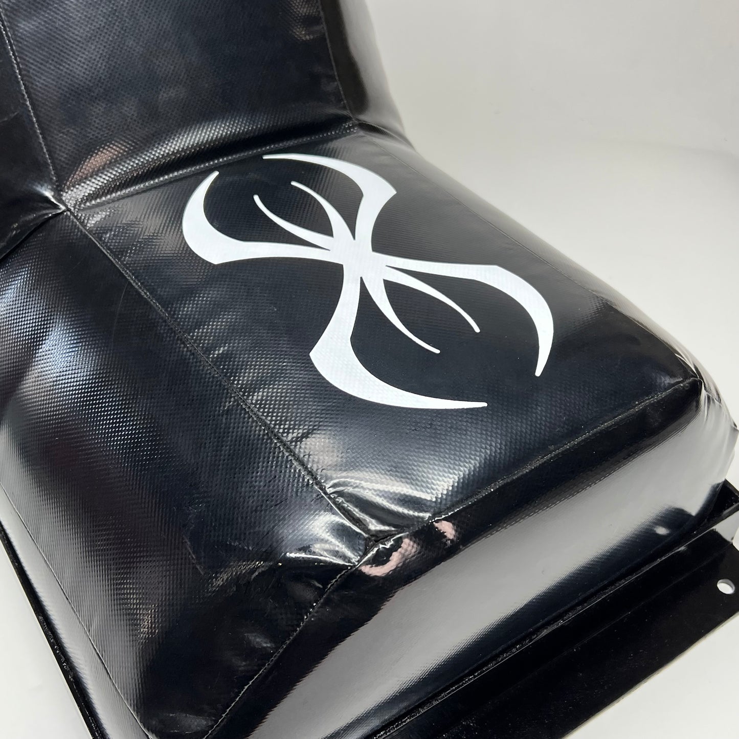 STING Angled Uppercut Fixed Wall Punching Bag High Density 28"x17"x16" Black