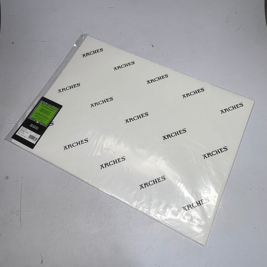 ARCHES AQUARELLE (5 SHEETS) Cold Press Watercolor Papers 22"x30" 300GSM-140LB Bright White
