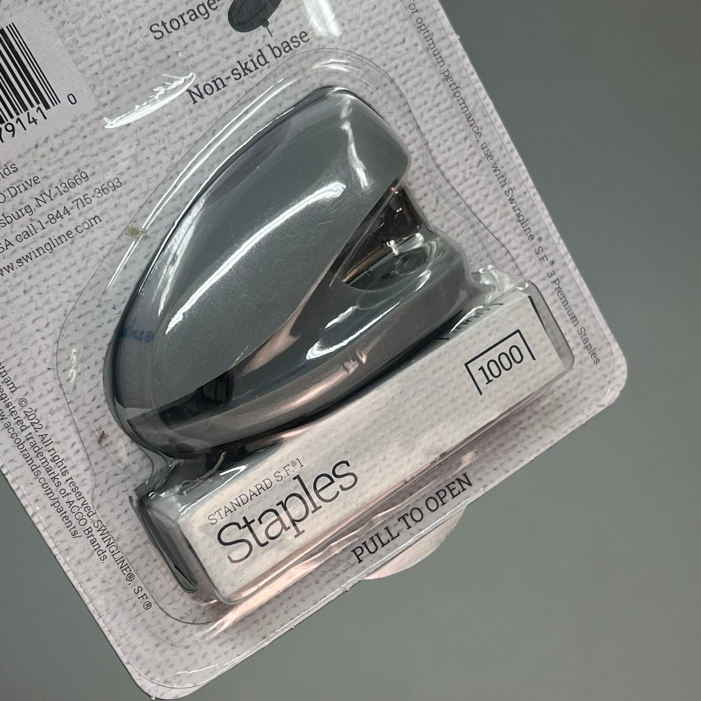 ZA@ SWINGLINE (2 PACK) TOT Mini Stapler W/ Staples Assorted Colors S7079141H