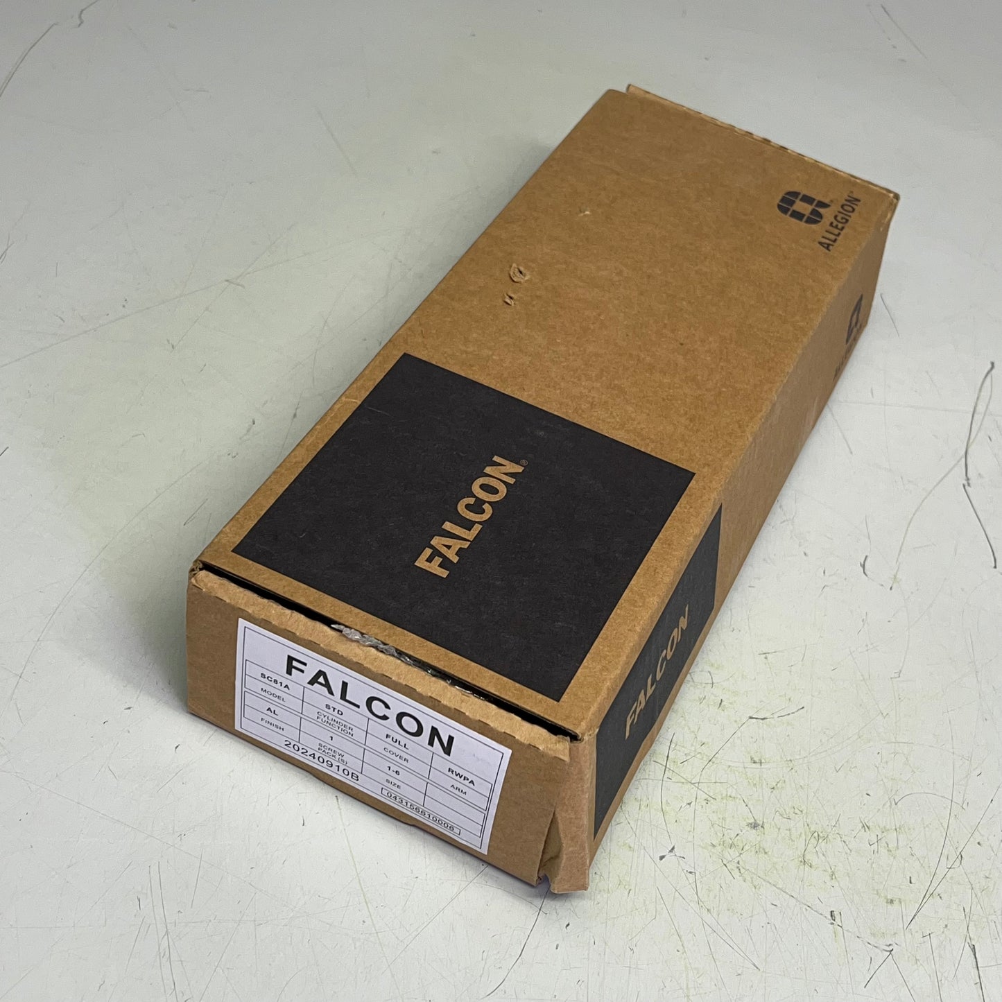 FALCON Door Closer Grade 1 Fully Adjustable  Sizes 1-6 Aluminum AL/689 SC81A