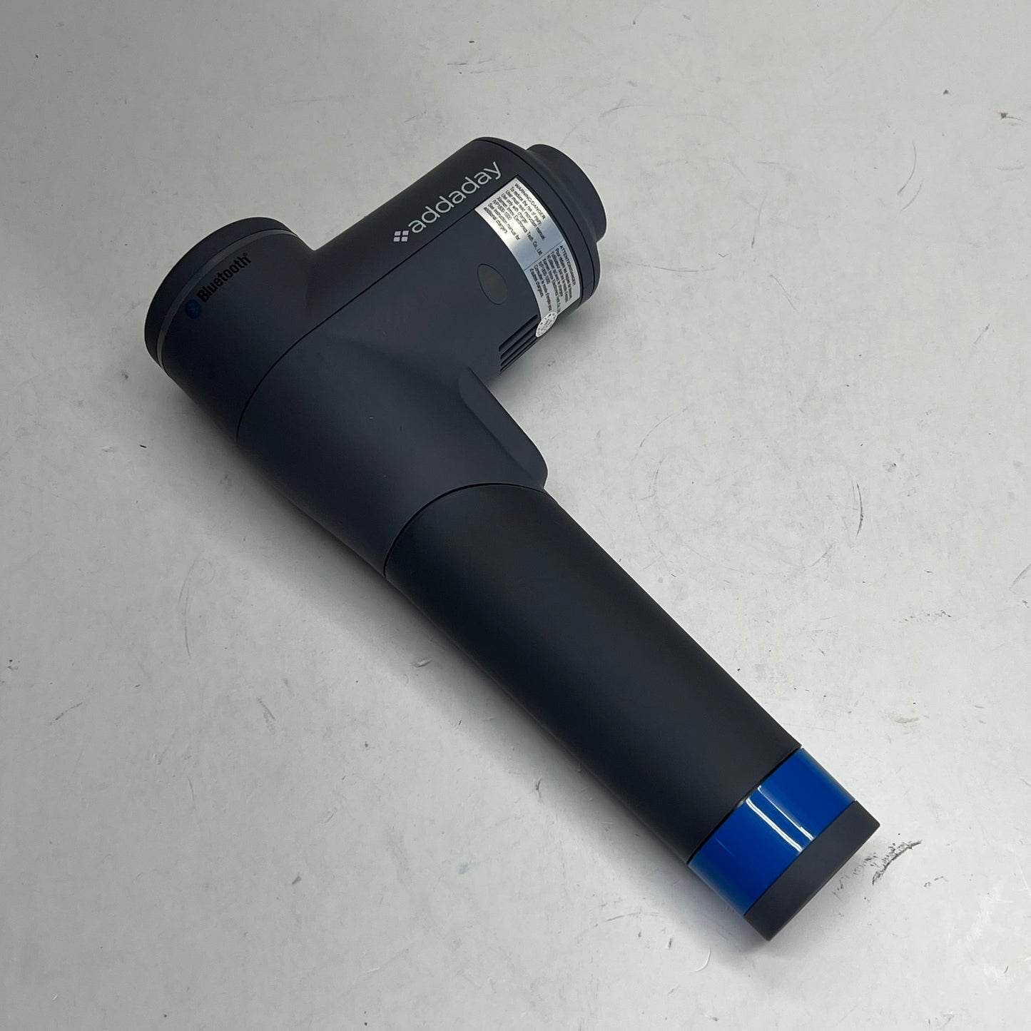 ZA@ ADDADAY Biozoom Edge Percussion Bluetooth Massager Gun Gray (As-is)