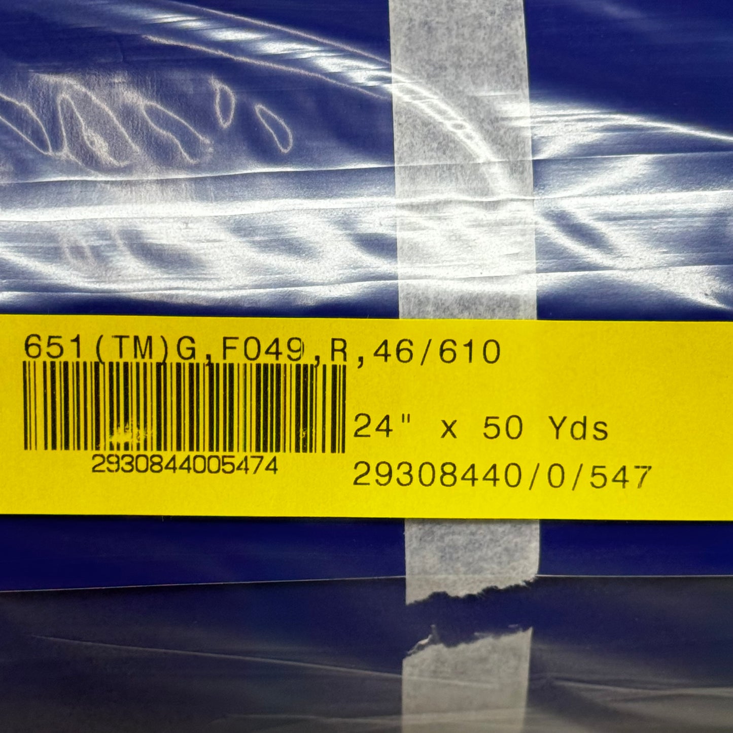 ORAFOL 651 Permanent Vinyl IntermediateCal 30"X50Yds King Blue 651(TM)G-049