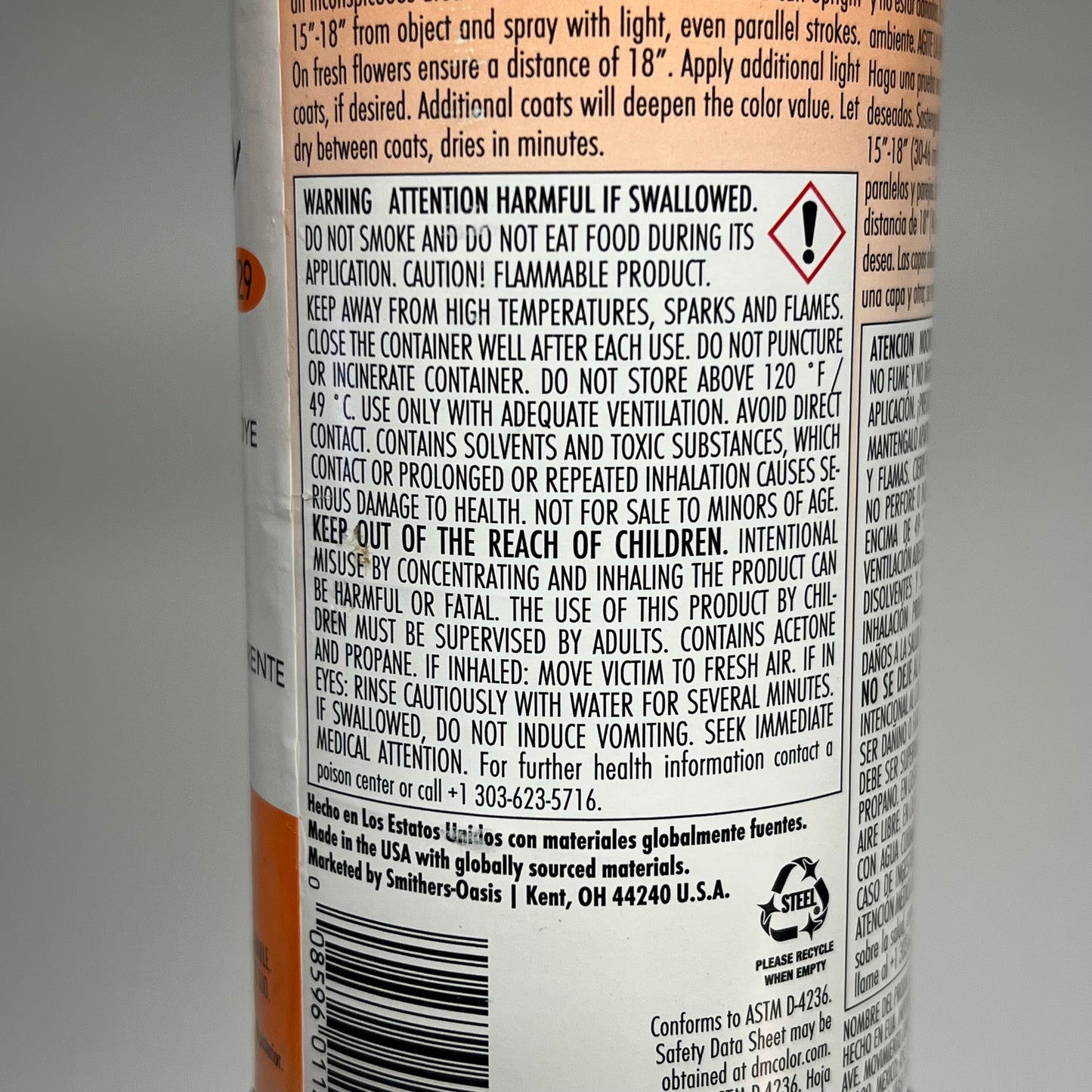 DESIGN MASTER (2 PACK) Just For Flowers Transparent Dye Spray For Flowers 11oz