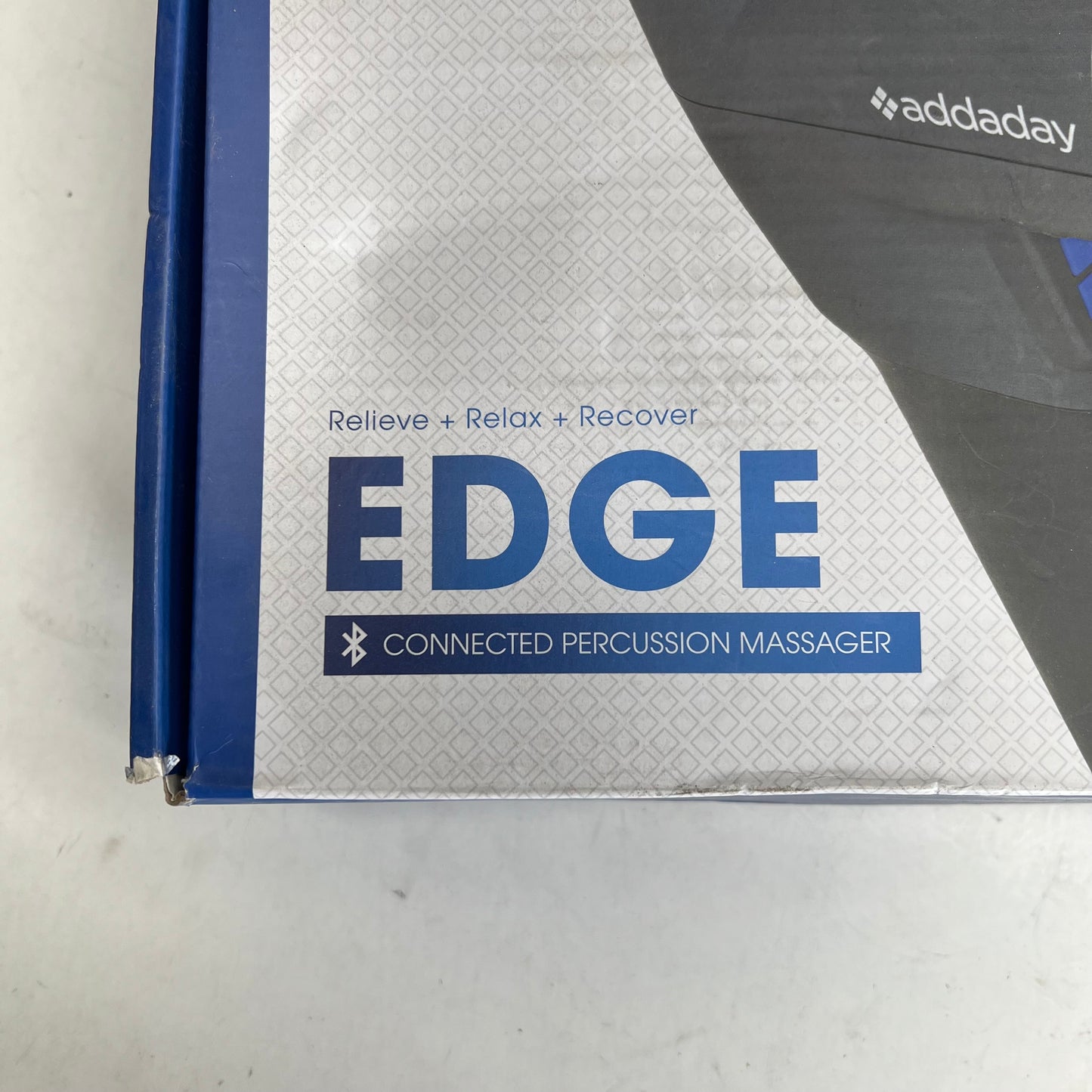 ZA@ ADDADAY Biozoom Edge Percussion Bluetooth Massager Gun Gray (As-is)