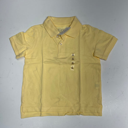 THE CHILDRENS PLACE (3 PACK) Uniform Soft Pique Polo Shirt Boy's Sz 3T Yellow