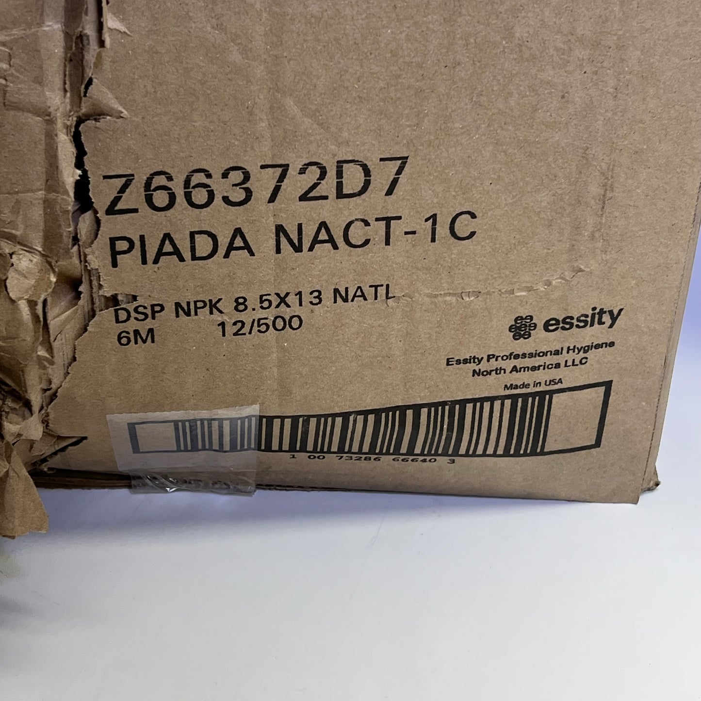 ZA@ (6000 PACK) Paper Napkins 8"x6" Brown Z66372D7 (Distressed Box)