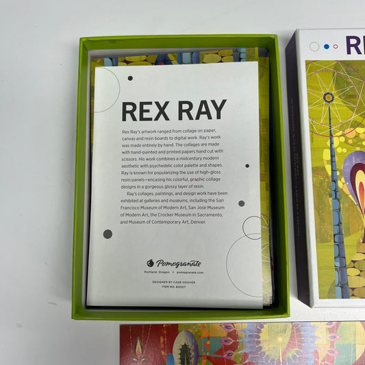 POMEGRANATE (20 PACK) Rexy Ray Art Boxed Notecards W/ Envelopes 4x6" BX007