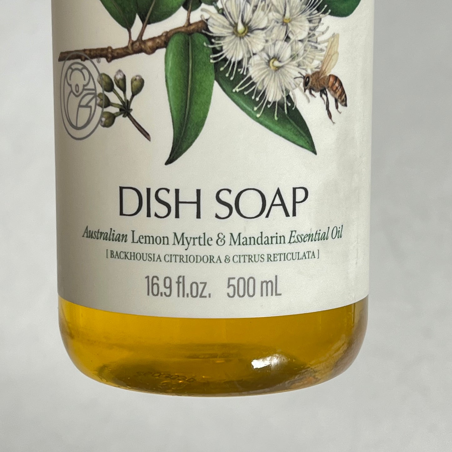 KOALA ECO (2 PACK) Lemon Myrtle & Mandarin Essential Oil Dish Soap 16.9 Fl Oz