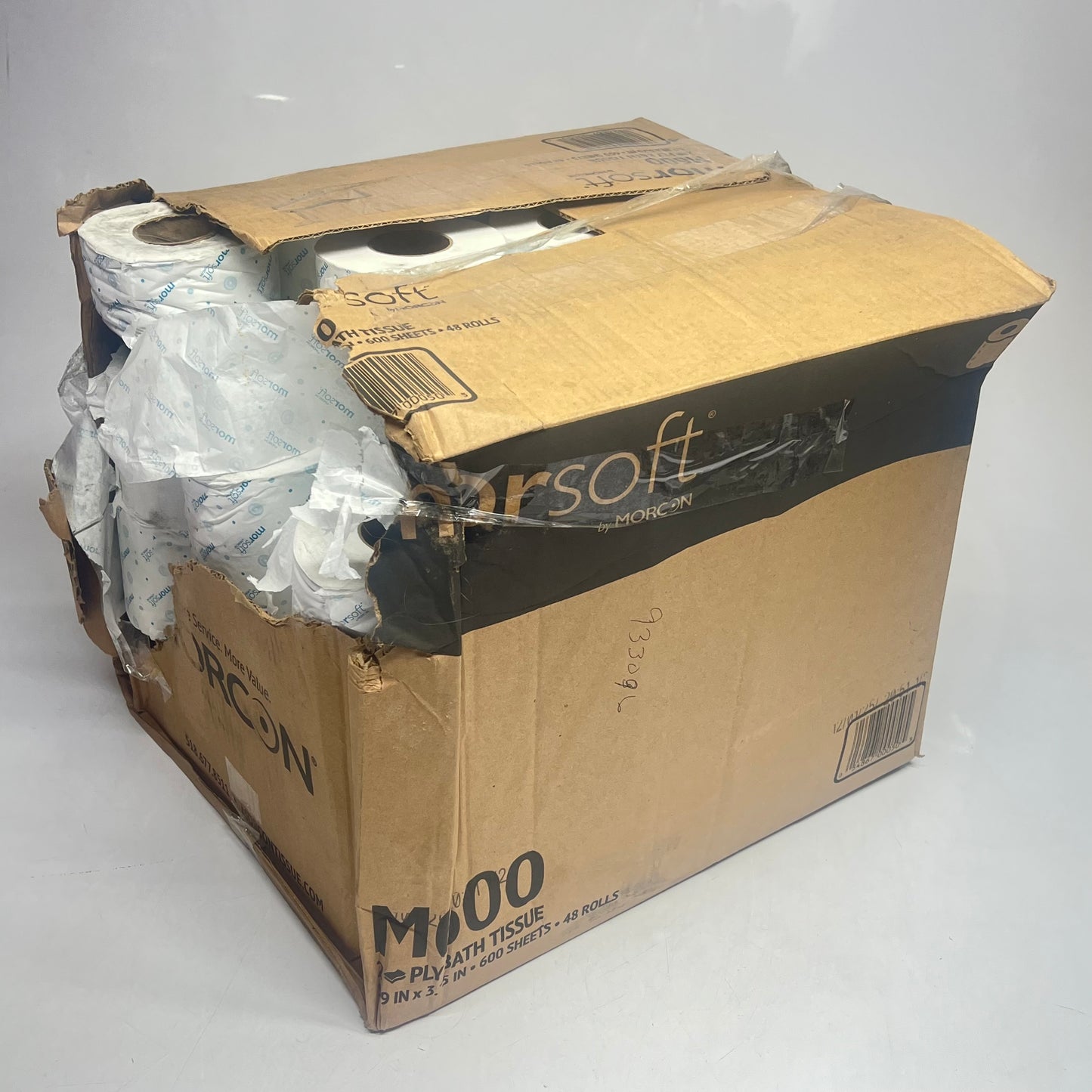 ZA@ MORSOFT (44 ROLLS) Morsoft Bathroom Tissue/toilet Paper 2 Ply White (AS-IS)