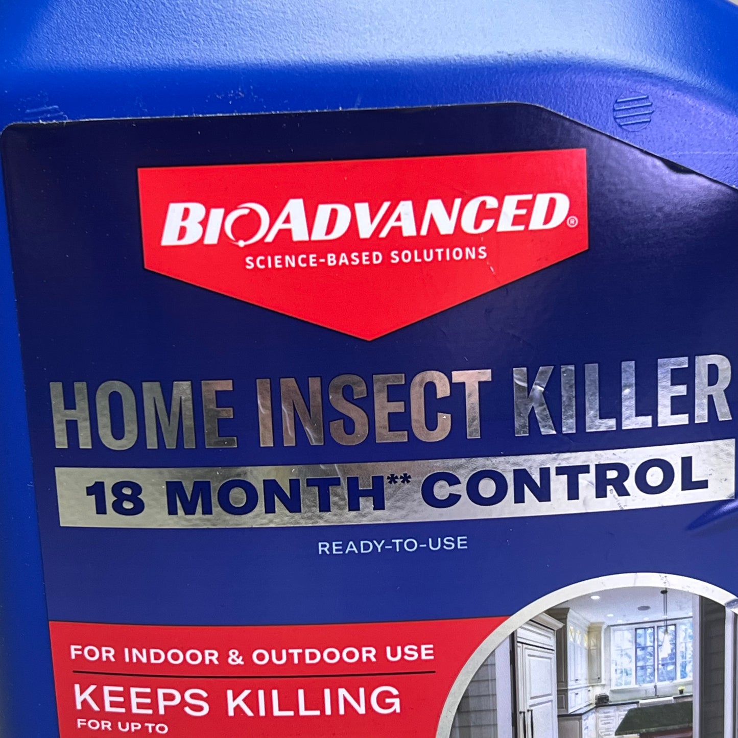 ZA@ BIOADVANCED Home Insect Killer 18 Month Control W/ Spray Nozzle 1.3 Gallon 61229V1