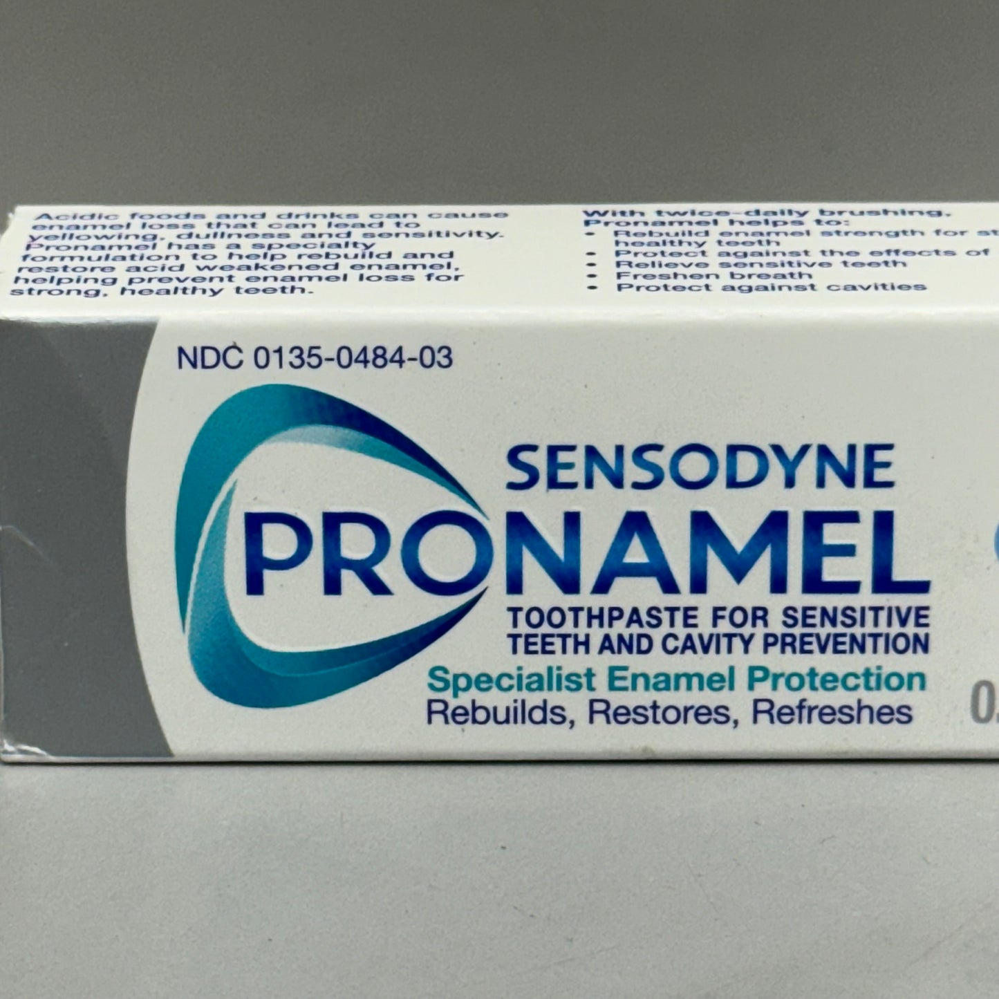 SENSODYNE (12 PACK) Pronamel Gentle Whitening Alpine Breeze Travel Size 0.8oz Exp 07/25