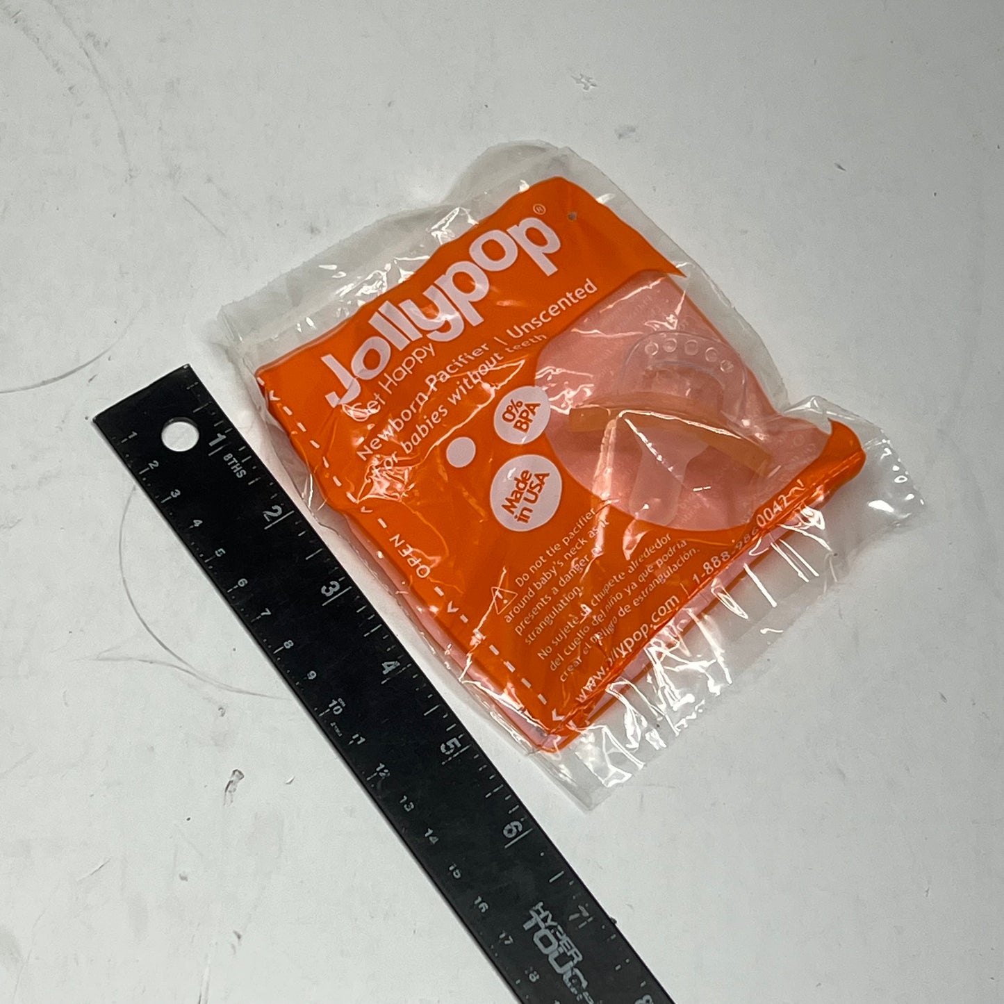 NOVA PLUS (10 PACK) Infant Pacifier Unscented  0-3 Month Orange VPJP1303100