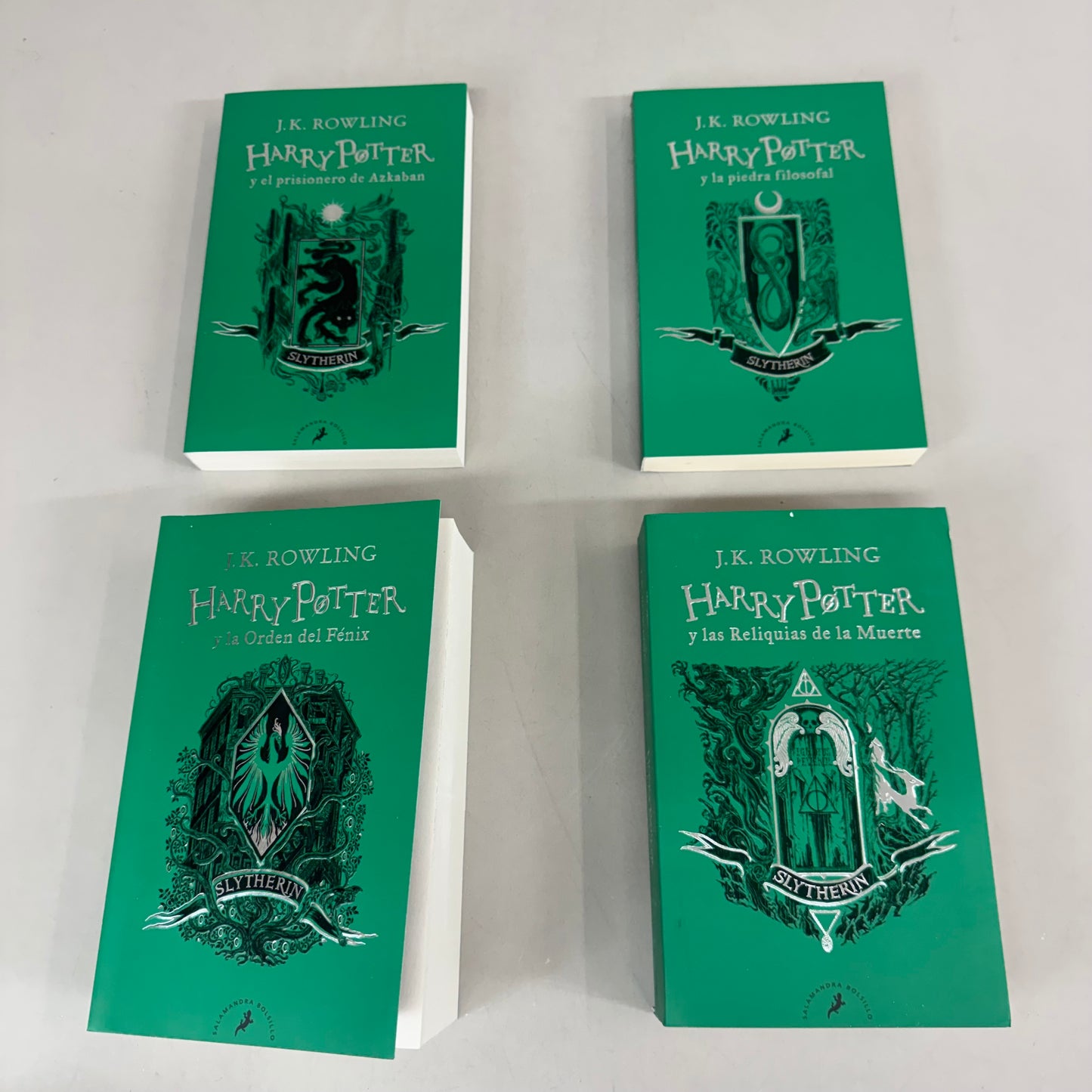 SALAMANDRA Harry Potter Ediciones De La Casa  Spanish  Slytherin (New (Other))