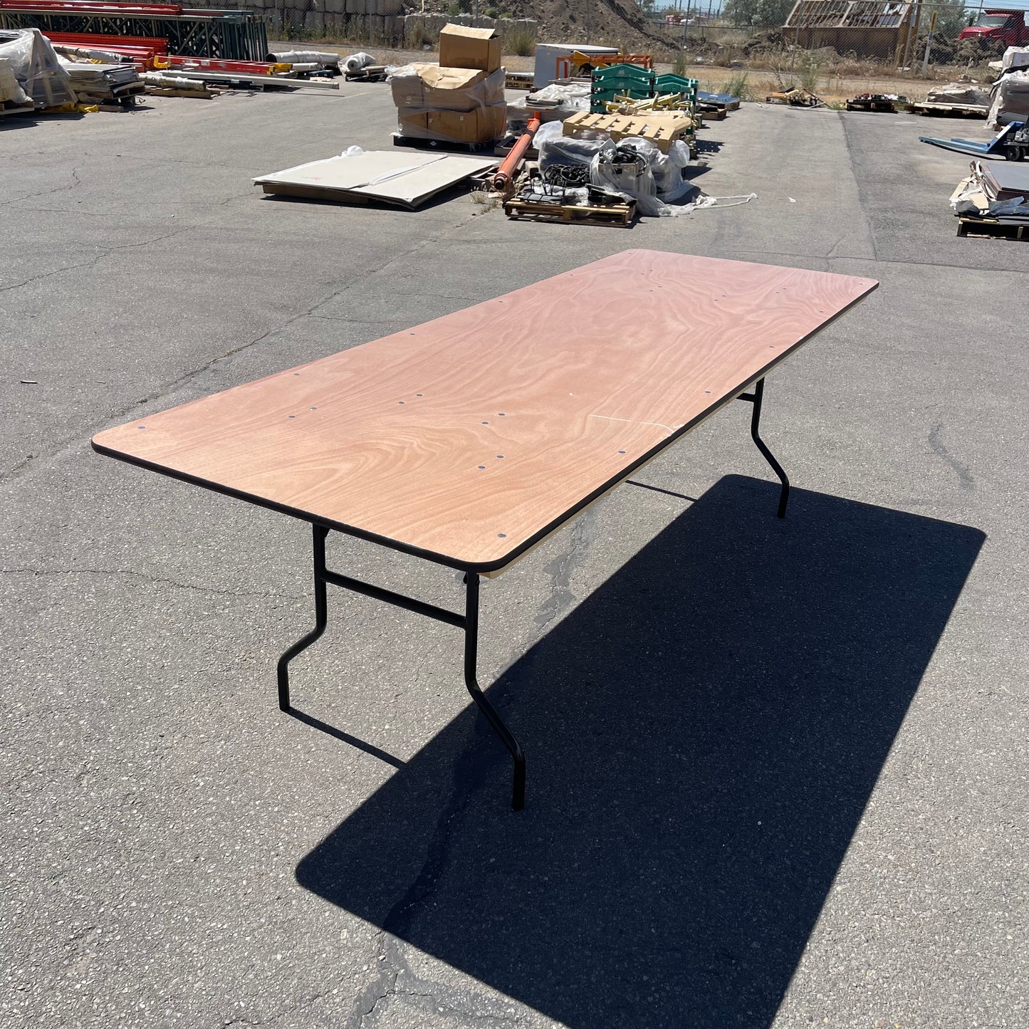 ZA@ Pallet of UBIQUE GROUP Folding Table 96”x36”x30” (AS-IS)