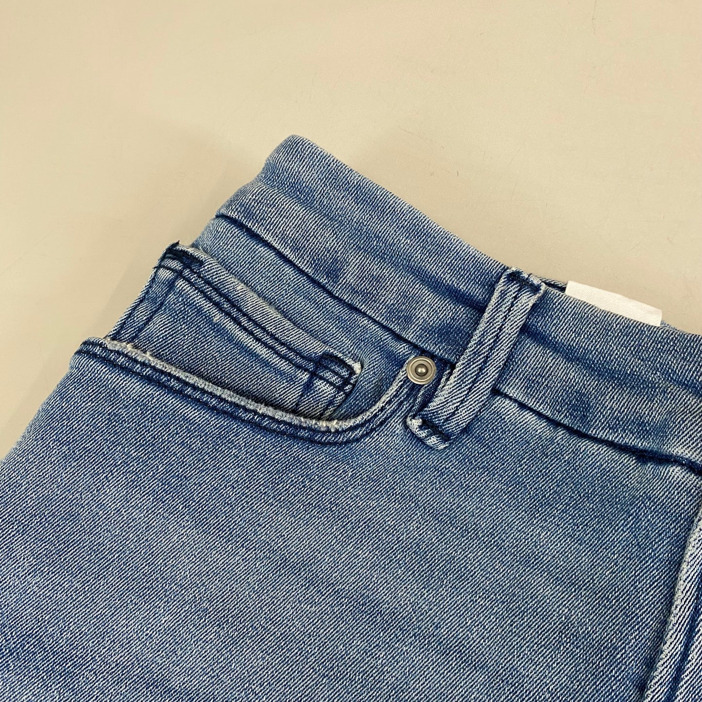 GOOD AMERICAN Good Legs Straight Split Pockets Women's Sz 10 Blue449 GSBP941CET