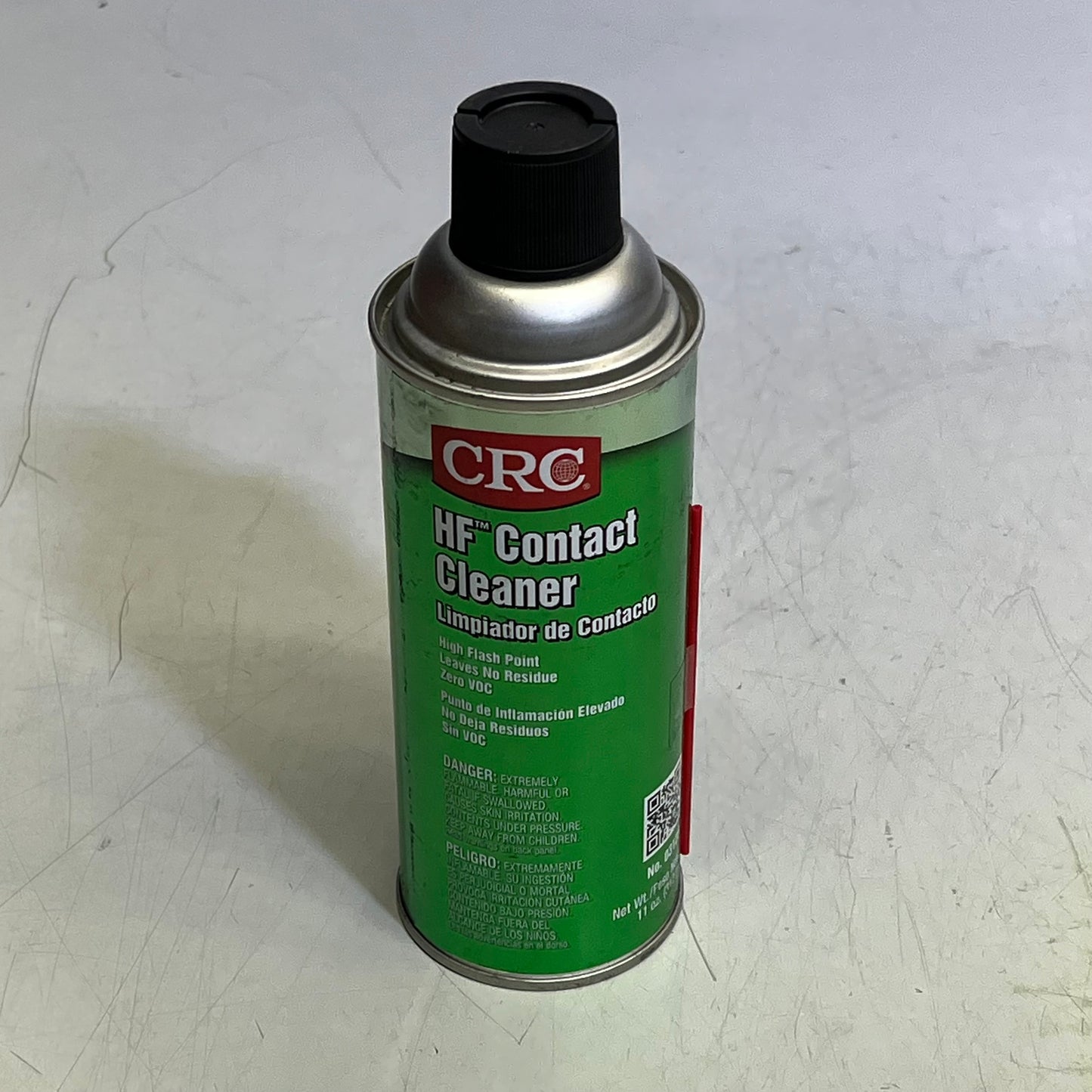 CRC (2 PACK) HF Contact Cleaner Leaves No Residue Aerosol 11 oz Clear 03125