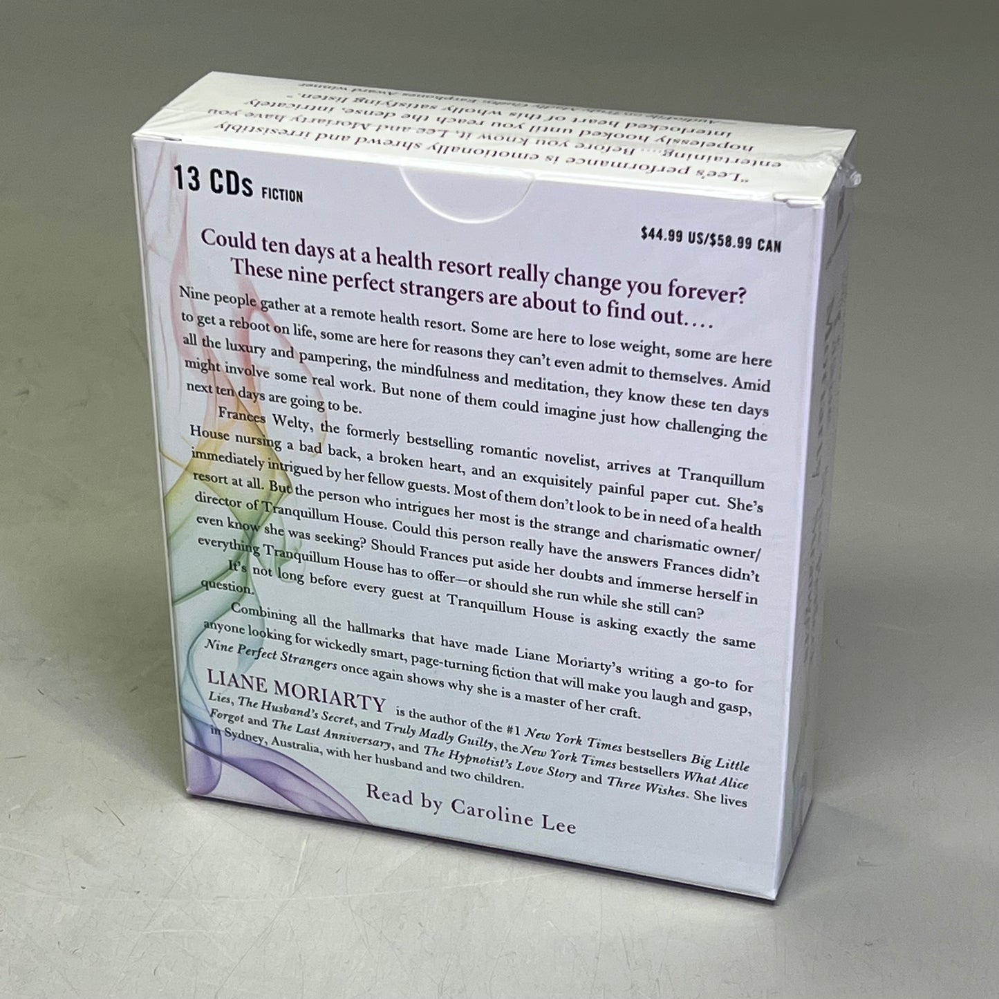 LIANE MORIARTY (13 CDs) Nine Perfect Strangers Audio Book Read By Caroline Lee